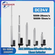linear actuator 12V/24V/36V/48V linear actuator 2000mm 1300mm 1000N linear actuator electric fast  l