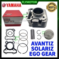 YAMAHA EGO GEAR AVANTIZ SOLARIZ CYLINDER BLOCK SET PISTON RING PIN GASKET KIT STANDARD BLOK 52.4MM