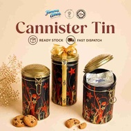 Famous Amos Cannister Cookie Tin 120g - Wedding Kahwin Nikah Hantaran / Corporate / Doorgift