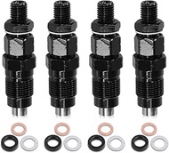 105078-0111 Diesel Fuel Injectors 4pcs Fit for Bravo WL WLT, Fit for Courier 2.5L WL-T, Replace OE 1