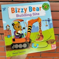 Nosy Crow Benji Davies Bizzy Bear Building Site Sliders Board Book Preloved English Children's Book