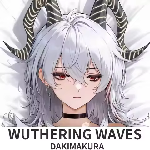 Dakimakura Hugging Body Pillow Case Anime Wuthering Waves Zani Pillow Cushion Cover