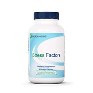 Stress Factors - Mineral Supplement with Vitamin B6, L-Theanine & GABA - Dietary Supplement to Suppo