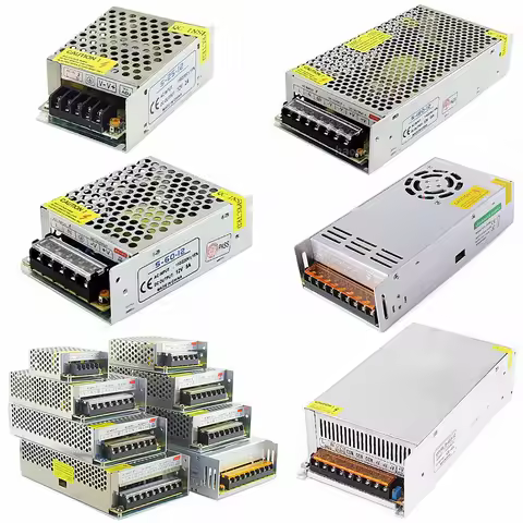 Power Supply 5V 2A 3A 10A 20A 30A 40A 60A 70A 80A 110V 220V AC to 5 Volt DC LED Power Supply Driver 