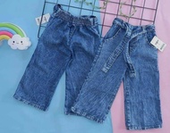 Kulot Jeans Highwaist Anak Perempuan Umur 1-12 Tahun / Celana Panjang Cewek Wanita Model Terbaru 202