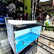 Termurah Aquarium 100x50x50 / Aquarium 100cm Tebal Kaca 8mm Full