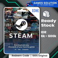 Steam Wallet Gift Code IDR | USD