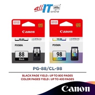 Canon PG-88 (Black) | CL-98 (Color) Ink Cartridge for E500 E510 E600 E610 PG88 CL98 88 98