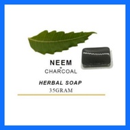 NEEM SOAP SABUN DAUN MAMBU KULIT CAMPAK KULIT GATAL RASHES KULIT BERMINYAK DENGAN ACTIVATED CHARCOAL