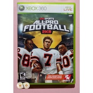 All Pro Football 2K8 - [XBOX 360 Game] [NTSC / ENGLISH Language] [Complete in Box]