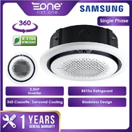 Samsung 2.5HP 360 Ceilling Cassette Inverter R410a Air Conditioner AC071TN4PKC/EA & AC071TXADKC/EA |