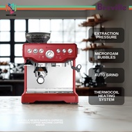 Breville BES870CRN Barista Express Espresso Coffee Machine Coffee Maker Bean - Cranberry