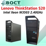 Lenovo ThinkStation S20 Workstation / Intel Xeon W3503 2.40GHz/ Optional RAM / Disk Storage / Option