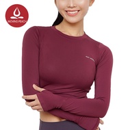 MOVING PEACHfitness sweater women yoga top long sleeve gym clothes top shirt sport sleeve GSK