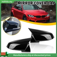 [in stock]1Pair Car Glossy Black Rearview Side Mirror Cover Replacement Accessories for BMW M2 F30 F