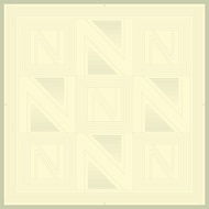Monogram 02 ผ้าคลุม Signatue (Premium matte silk nano) Size 115x115 cm [N Able Style]