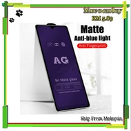 Huawei Honor 10 Lite 20 Nova 7SE 5T 20Lite 8C 5D AG Anti Fingerprint Full Cover Blue Light Ray Matte