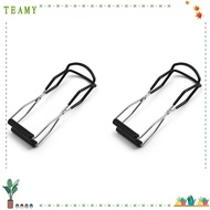 TEAMY 2 Pcs Canning Tongs, PVC 4 Colours Canning Supplies, Easy To Use Durable Iron Non Slip Canning