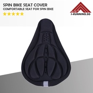 Spin Bike Seat Cover ★ Exercise Bike Seat Cover ★ Comfortable Support ★ Cycling Bike