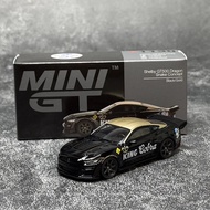 MINIGT 1: 64 Shelby GT500 Dragon Snake Black Gold Alloy Car Model #1130