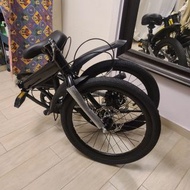 二手近乎全新 摺合單車 無牌子 20吋 6速 碟剎 自行車 摺車 摺疊單車 可摺單車 Foldable Bike