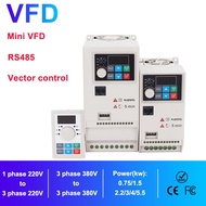 3.7KW Frequency Inverter VFD 3-phase 220V 380V 0.75KW Universal VFD