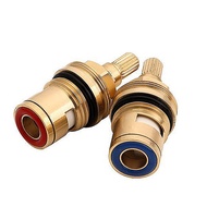 Brass Ceramic Tap Valve Faucet Cartridge Bathroom Hot Cold Water Mixer Valve