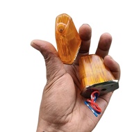 Rear turn signal mica c50HONDA ( UnyilHONDA) per 2pc (1set) honda c50 fispot turn signal glass mica