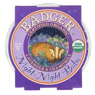 Badger Company, Organic, Night-Night Balm, Lavender & Chamomile
