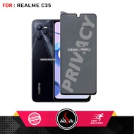 Tempered Glass SPY Realme C35 Anti-Scratch Privacy