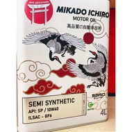 Mikado Ichiro Engine Oil SAE 10W-40 SEMI SYNTHETIC API SP ILSAC-GF6