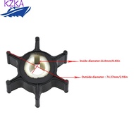 646-44352 Water Pump Impeller For Yamaha 2HP 2 stroke Outboard Motors 2A 2B 2C 646-44352-01 646-4435