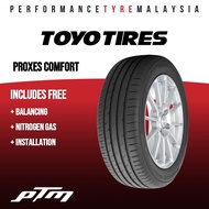 16 17 18 19 inch Toyo Proxes Comfort PXCM Tyre (FREE INSTALLATION/DELIVERY)