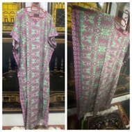 Kaftan Baju tidur batik pua kumbu kelawar design Tag original borneo
