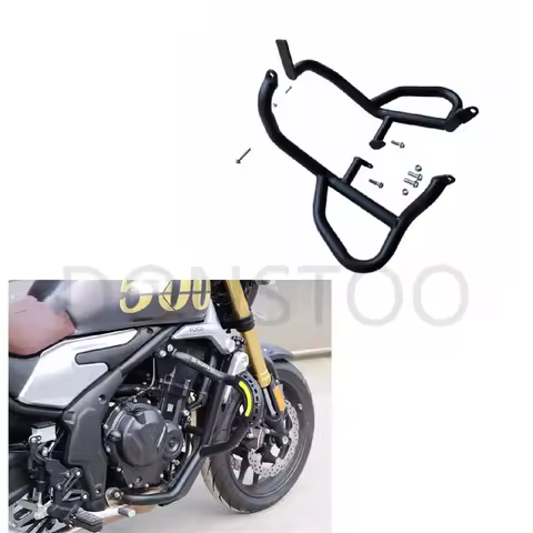 Motorcycle Bumper Engine Guard Crash Bars Stunt Cage Protector for Loncin VOGE 500AC 500 AC