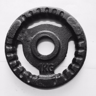 Cast iron dumbbell 1Kg