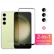 Screen Protector Full Cover Tempered Glass For Samsung S23 S22 Plus S21 S20 Plus Ultra S21 FE