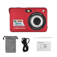 Sprcsg Portable 1080P Digital Camera Video Camcorder 48MP Anti-shake 8X Zoom 2.7 Inch LCD Screen Fac