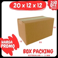 Cardboard 20x12x12 Packing Olshop / Box 20x12x12 A1 / Box 20x12x12 Bottle Packaging Box Bottle Zigma