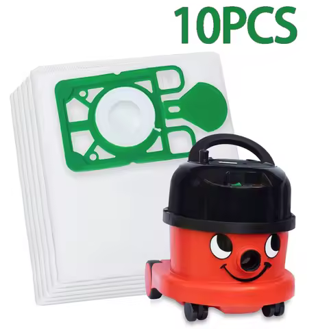 10PCS Replacement Vacuum Cleaner Bag-Compatible with Numatic Henry Hetty James NVM-1CH 604015 Vacuum
