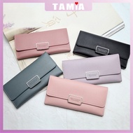 Tamia E40 Forever Young Long Purse Lady Women's Multi-slot Zip Purse Woman Wallet Dompet Bag