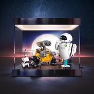 [Acrylic Display Box] HD Acrylic Display Box Suitable for Disney Series Lego 43279 Wali and Eva Dust