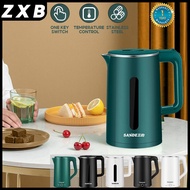 Electric Kettle 2.3L Thermal Insulation Stainless Steel Kettle 1500W Boil-Dry Protection Automatic Power Off ZXB