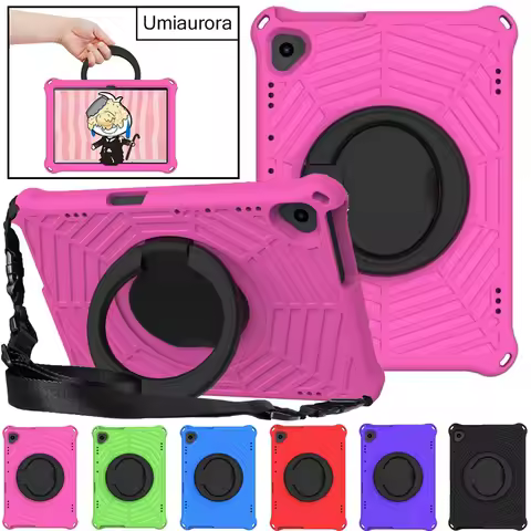 For Huawei MediaPad T5 MatePad T8 T10S Honor Pad X8 10.1 inch Kids Shockproof EVA Tablet Case Pull R