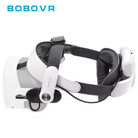 BOBOVR M3 Pro Head Strap Compatible with Meta Quest 3S Magnetic Battery Pack Elite Replacement Strap