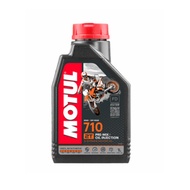 MOTUL 710 2T Pre-Mix/Oil Injection 1L 1 Litre Full Synthetic 2 Stroke Engine Motorbike Motorcycle Mo