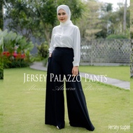 Celana Kulot Wanita Jersey Palazzo Pants Griyaraditya Almira Kulot