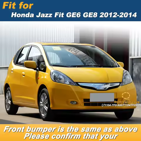 For Honda Jazz Fit GE6 GE8 2012 - 2014 Front Bumper Tow Hook Cover Cap Replacement Genuine Part 7110