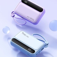 Romaxx  F1 Fast Charging PD20W+QC33W LED Digital Display with Built In Output Cable Type C & Ip 1000