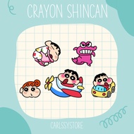 Custom Name Stickers - Crayon Sinchan
